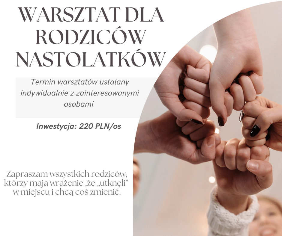 warsztat dla rodziców nastolatków